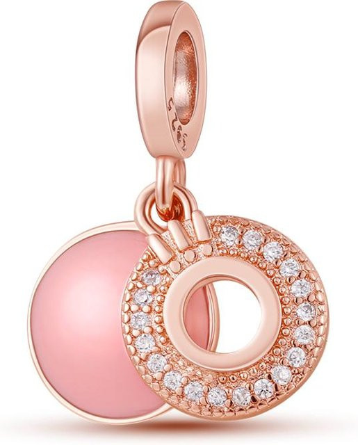 Allbestart Armband Halskette, 925 Silber, Roségold, Perle, Zirkonia, Damen - Bild 1