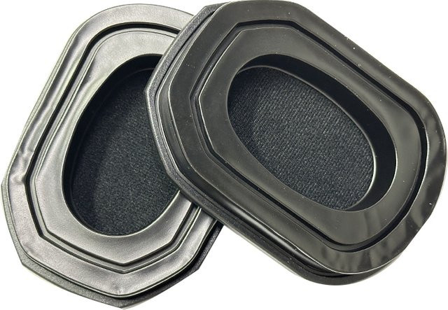 Gel-Ohrpolster in Schwarz für WK Electronic Hearing Protection Kopfhörer und taktische Anti-Lärm-Ohrenschützer - Bild 1