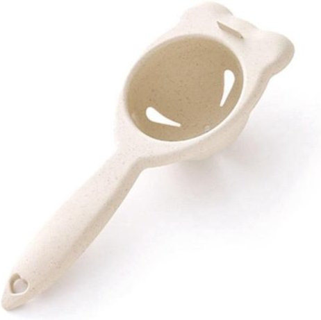 CosyHome Eigelb-Eiweiß-Trenner aus Weizenstroh in Beige - Bild 1