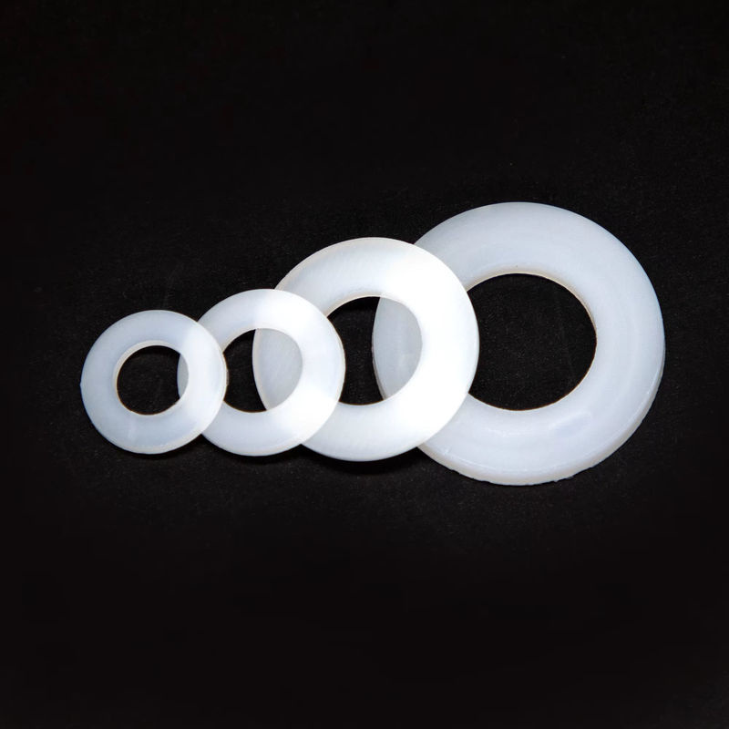 NexSync Nylon Unterlegscheiben Set Weiß, 500 Teile Flache Spacer und Dichtungen in den Größen M2 bis M10 - Bild 4
