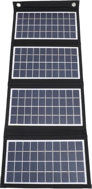 Fishine Tragbares Solarpanel 30W Faltbares Solarladegerät mit Dual-USB-Ausgängen in Grau - Bild 1