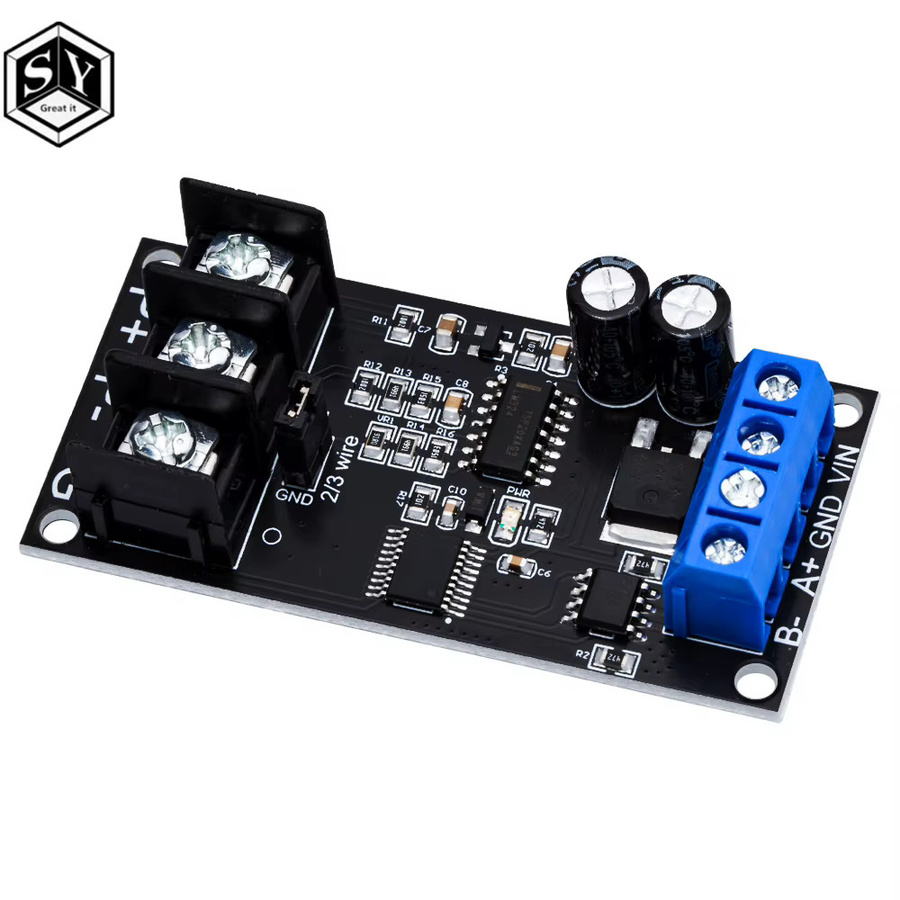 Baishundianzi PT100 Platin-Thermistor RTD Temperatursensor mit RS485 Modbus RTU Sender in Schwarz - Bild 2