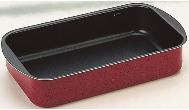 Ibili Venus Bräter aus Aluminium mit Antihaftbeschichtung, Rot, B/T/H: 40 x 27 x 6 cm - Bild 1