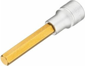 Hazet Schraubendreher-Steckschlüsseleinsatz 986L-11, Vierkant hohl 12,5 mm (1/2 Zoll), Innen-Sechskant Profil, 11 mm, Silber - Bild 2