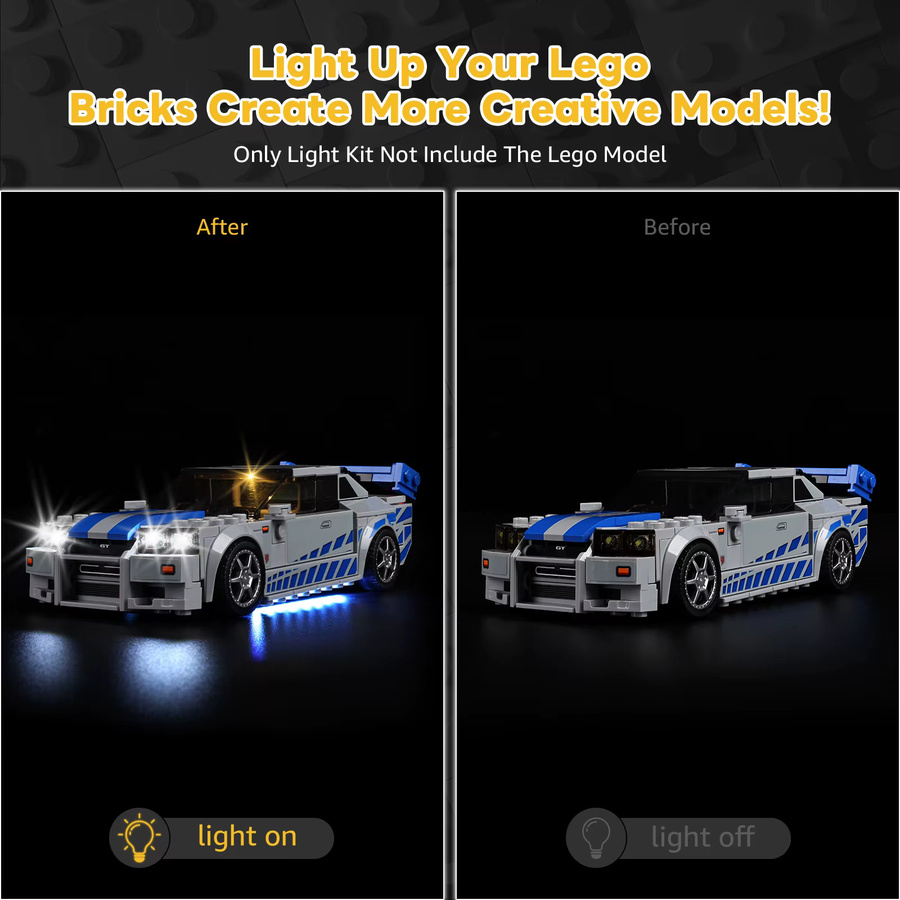 Lego Fast & Furious LED-Beleuchtungsset, Zubehör - Bild 2