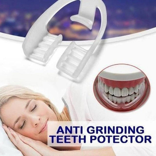 GoolRC Zahnschiene gegen Zähneknirschen, Dentaler Nachtschutz, gray, Unisex - Bild 1