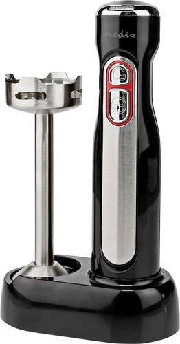 Nedis KAHB600BK Stabmixer 100W in Schwarz und Silber - Bild 1