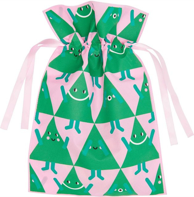 Rico Design Geschenktüte Tannen Weihnachten, Multicolor, B: 30 cm, H: 45 cm - Bild 1
