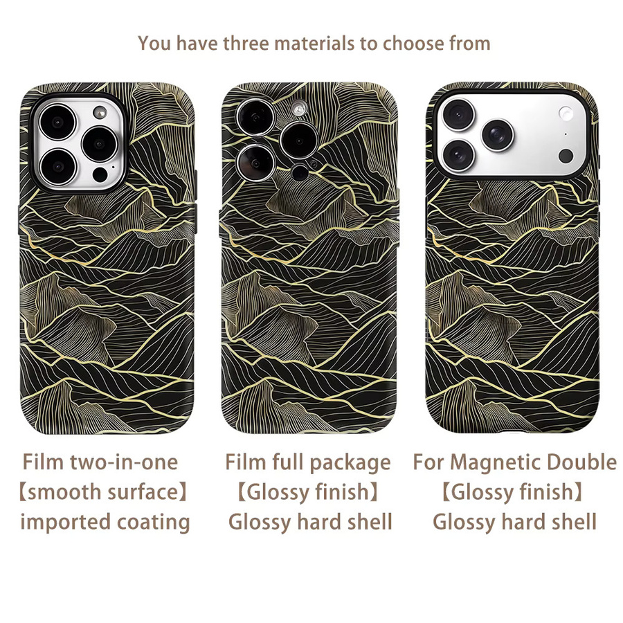 Golden Peaks Robuste Handyhülle mit Magnetfunktion für iPhone 17 16 15 14 13 Pro Max Plus in Einzel- und Doppelschicht-Bauweise - Bild 2