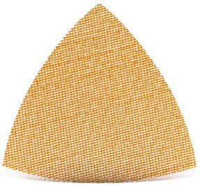 Menzer Klett-Schleifgitter K180 für Deltaschleifer, Breite: 9,3 cm, Menge: 25 Stück, Farbe: Gelb - Bild 1