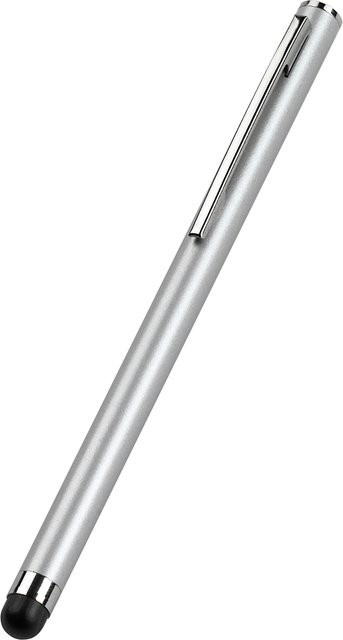 Vivanco Stylus SLIM Eingabestift für kapazitive Displays in Silber - Bild 1