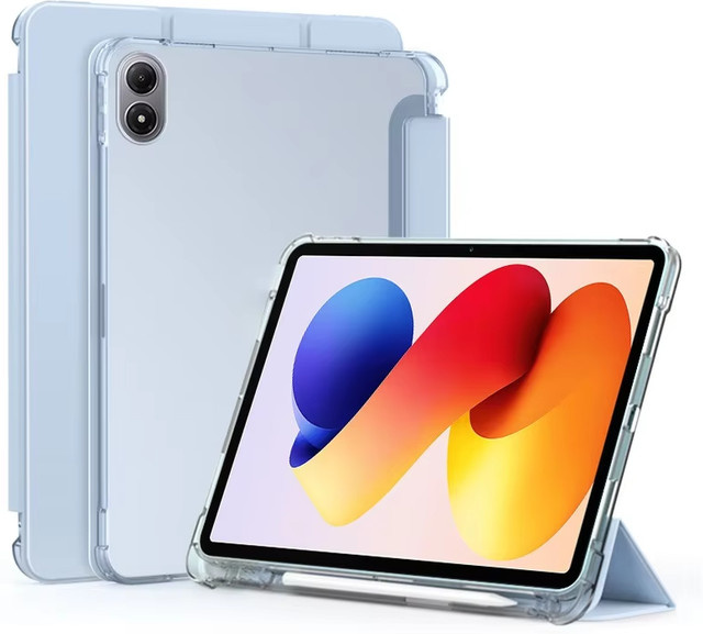 Xiaomi Smart Cover Schutzhülle für Redmi Pad Pro 2024 und Poco Pad M1 12,1 Zoll mit Stifthalter, Farbe: Grün - Bild 1