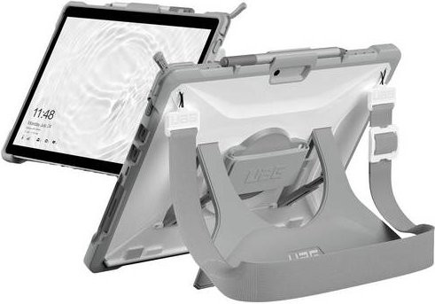 Urban Armor Gear Healthcare Handstrap Case für Microsoft Surface Pro 9 und Surface Pro 10, 33 cm (13 Zoll), Grau - Bild 1