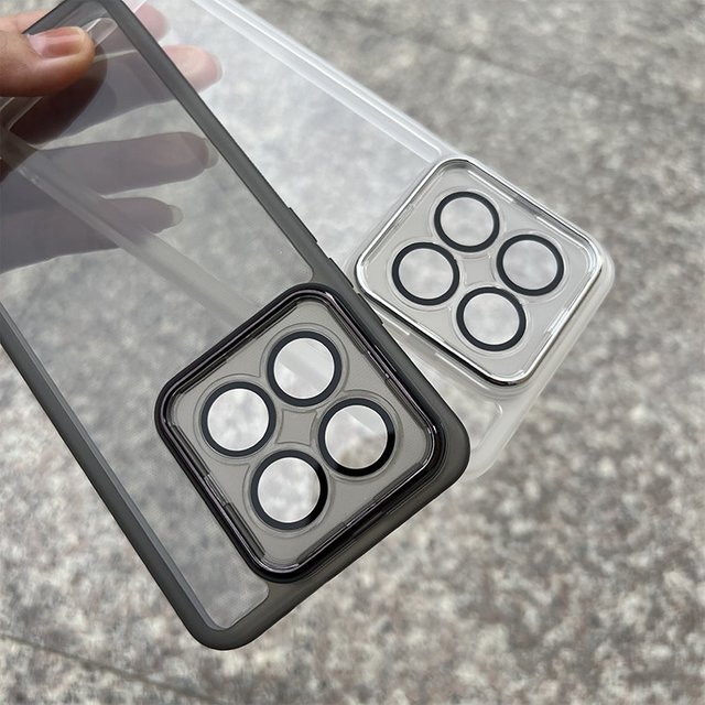 Stoßfeste Silikon-Handyhülle für OnePlus 10 Pro, 10T, 11R, Ace2 und Ace Pro in Transparent - Bild 1