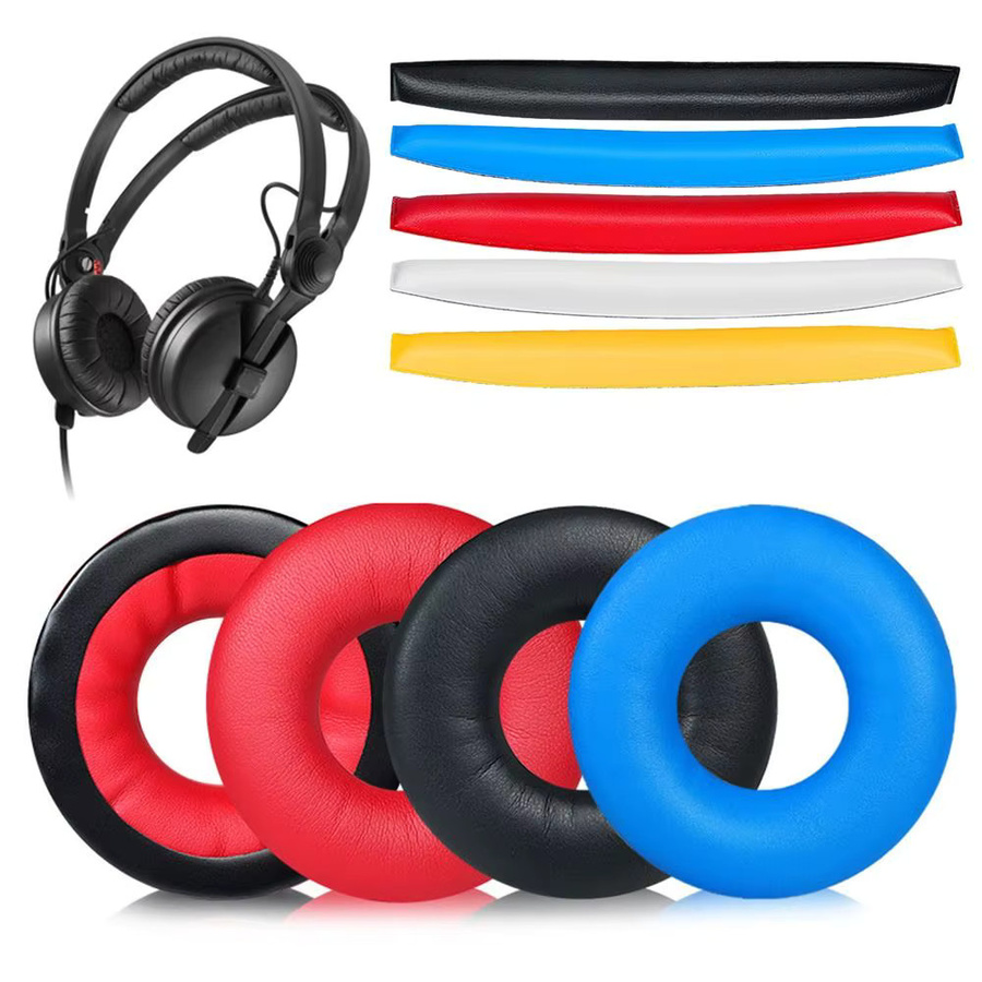 Sennheiser Ersatz Ohrpolster aus Schaum in Schwarz für HD25, HD25-1, HD25-II und HD25SP Kopfhörer - Bild 3