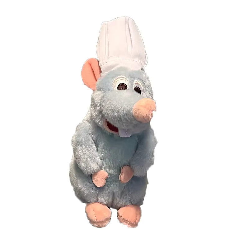 MINISO Cartoon-Küchen-Rattenkönig-Kochmütze-Stirnband, sitzende Rattenkönig-Figur für die Schulter, Plüsch / Textil - Bild 7