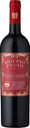 Doppio Passo Rotwein Primitivo, Apulien, 2025, halbsüß, 0,75 l