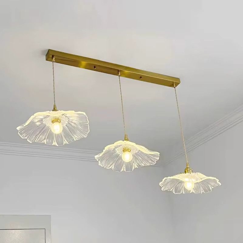 Retro Pendelleuchte Ramalho aus Glas für Wohnzimmer, Esszimmer und Küche - Bild 2