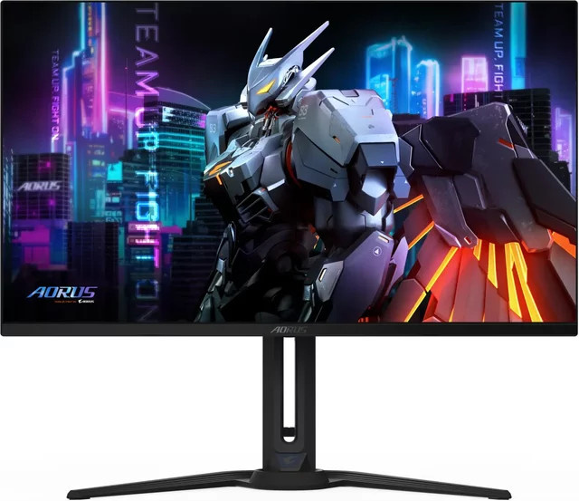 Gigabyte Aorus FO32U QD-OLED Gaming Monitor 4K UHD 165Hz Schwarz - Bild 2