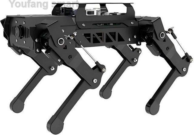 PuppyPi Metall-Roboterhund, bionischer 4-beiniger Hund, programmierbares Roboter-Kit - Bild 1