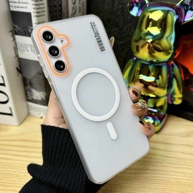 Premium Candy Color Frosted Magnetic Case Slim Cover für Samsung Galaxy A57 A56 A55 A54 A37 A36 A35 A34 A27 A26 A25 A24 A17 A16 A15 A14 in Purple - Bild 1