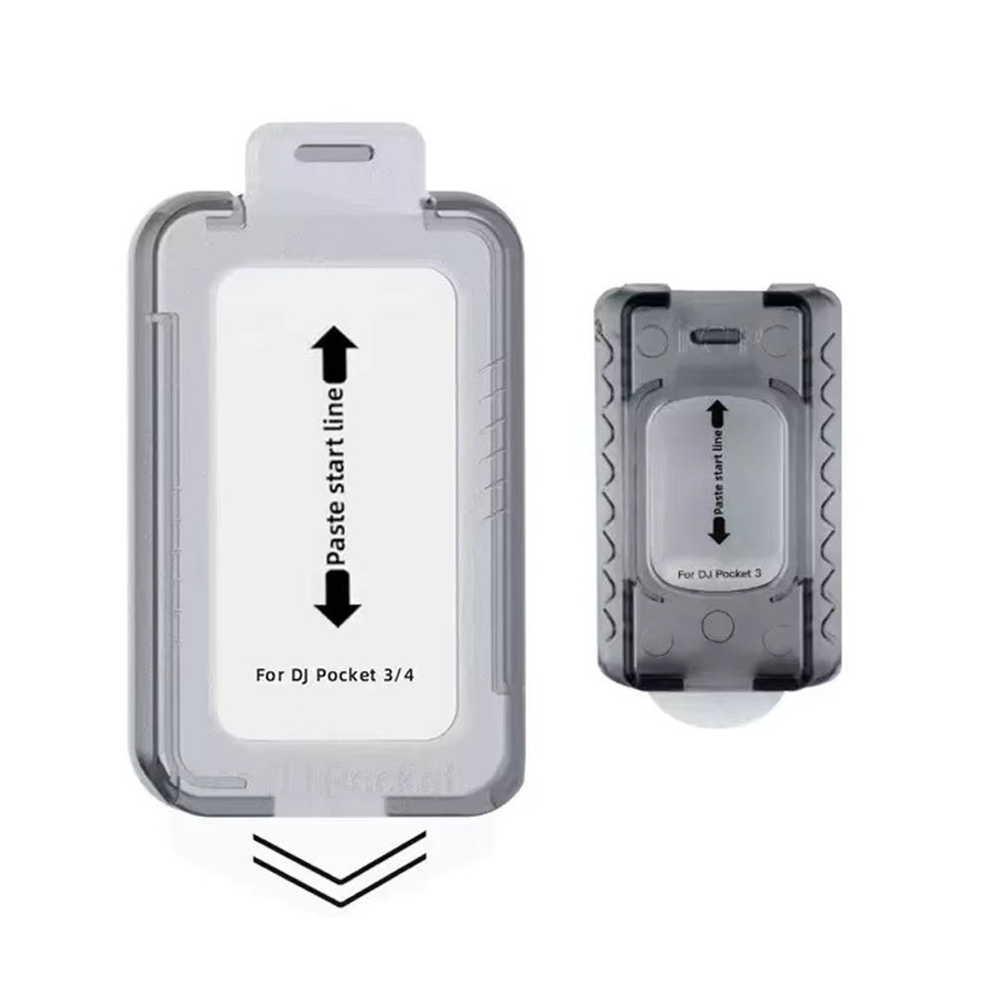 DJI OSMO Pocket 4 Schutzset mit Kameraobjektiv-Schutz und HD-Bildschirm-Schutzfolie aus gehärtetem Glas in Transparent - Bild 4