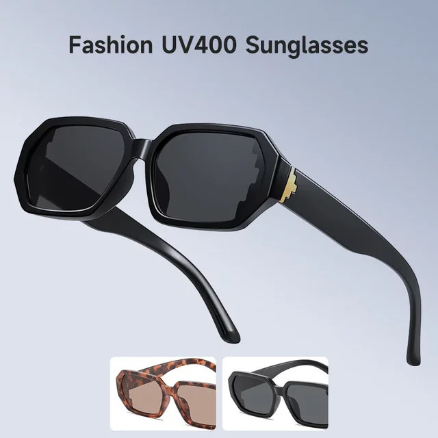Blanche Michelle Sonnenbrille, Rechteck, Vollrand, Kunststoff, Unisex - Bild 1