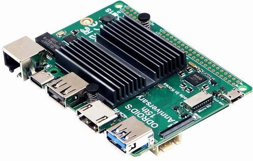 ODROID M1S Single Board Computer mit 4GB RAM und 4 x 1.8GHz in Grün - Bild 1