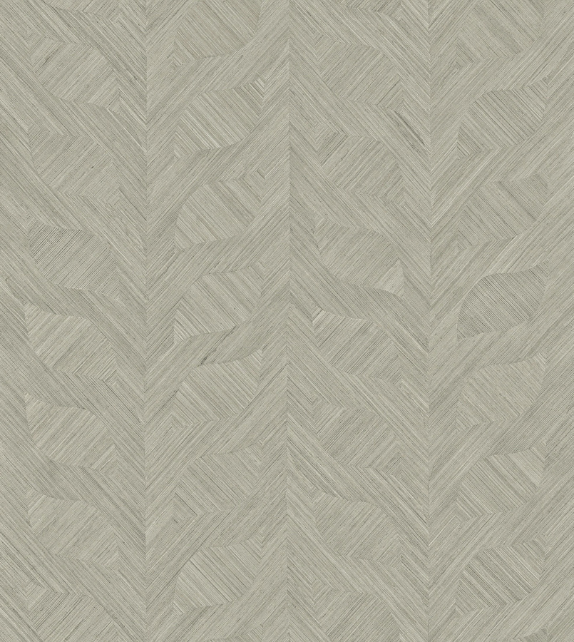 Omexco Tapete Kalmia VIR9502 Vlies Tapete in Grau und Beige mit abstraktem Art Deco Design - Bild 1