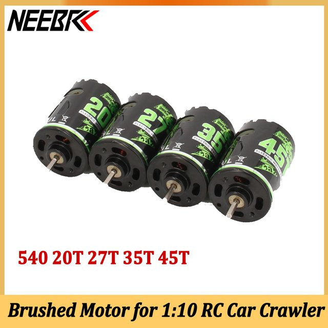 NEEBRC Bürstenmotor 540, Zubehör, Metall, Schwarz, 1:10 - Bild 1