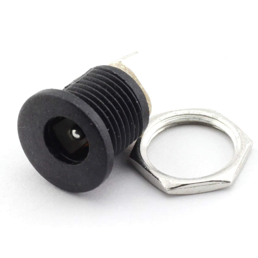 ELECAPITAL DC-Stecker Set mit 5 Paar männlichen und weiblichen Buchsen für Panel-Installation, Schwarz, 5,5 x 2,1 mm und 3,5 x 1,3 mm - Bild 3