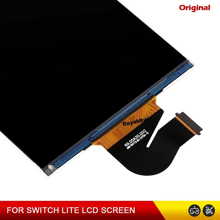 mbchips mc Ersatz LCD Display Panel und Digitizer für Nintendo Switch Lite in Schwarz - Bild 4