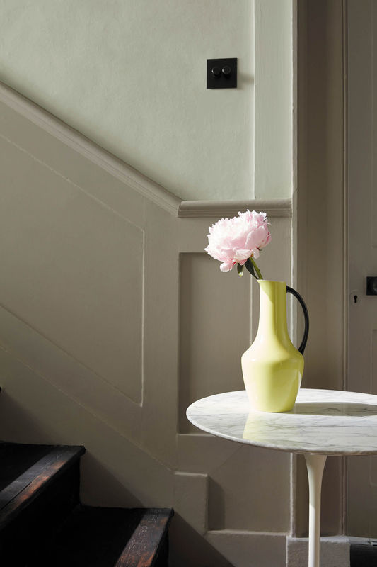 Little Greene Wandfarbe Intelligent Eggshell Archive Colour North Brink Grey 291 in Satin-Gloss, 5 l - Bild 2
