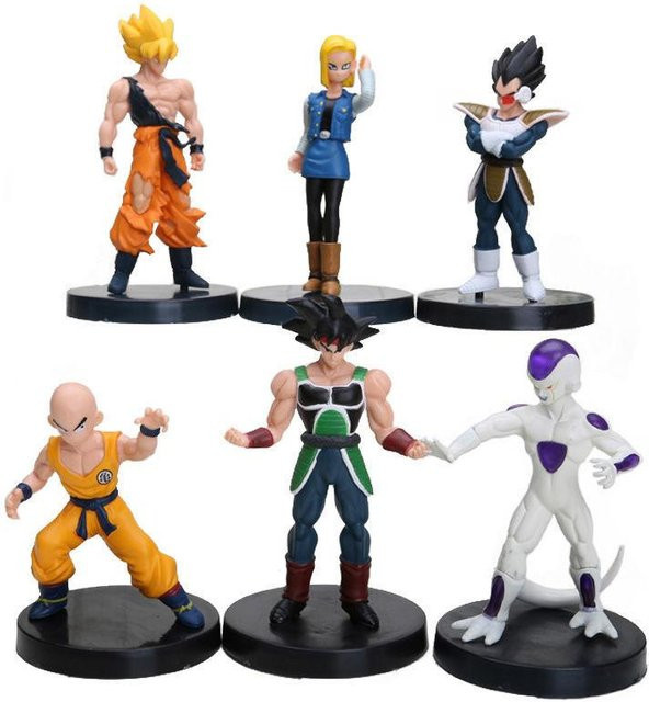 Fashnics Dragon Ball Z Actionfiguren 6-teiliges Set PVC - Bild 1