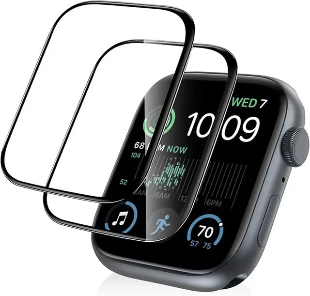 Displayschutz für Apple Watch Ultra 2 49 mm, Apple Watch Serie 9 8 7 6 5 4 SE2 40 mm 41 mm 45 mm - Bild 1