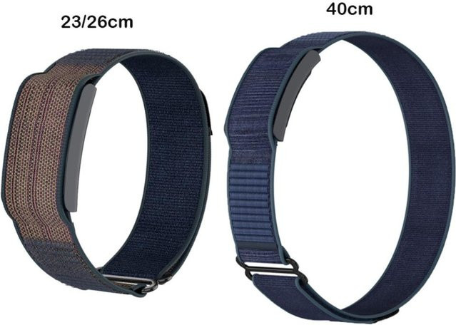 LinkNicce Fitness-Tracker-Armband Nylon, blau, 26 cm, Unisex - Bild 1