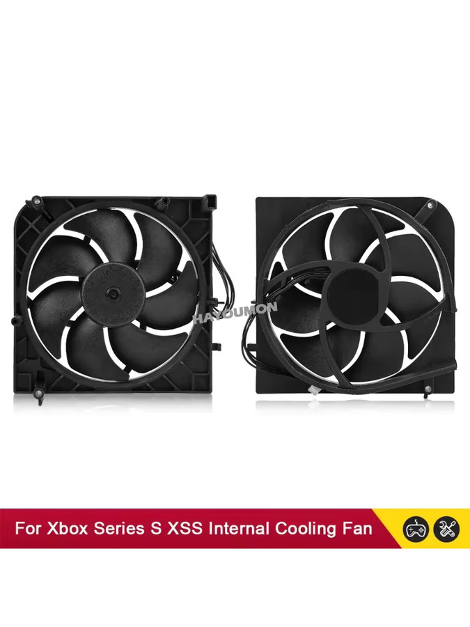 Royaldraid Ersatz-Lüfter für Xbox Series S, interner Kühlkörper-Lüfter in Schwarz für die interne Kühlung der Konsole - Bild 4