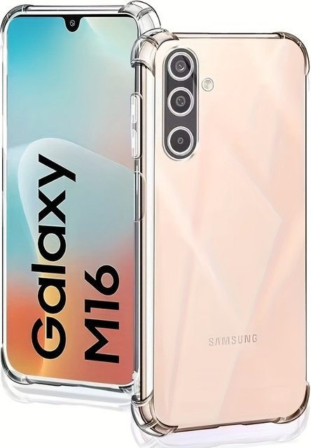 Transparente Handyhülle aus weichem TPU-Silikon für Samsung Galaxy M16 5G und Samsung Galaxy F16 5G - Bild 1