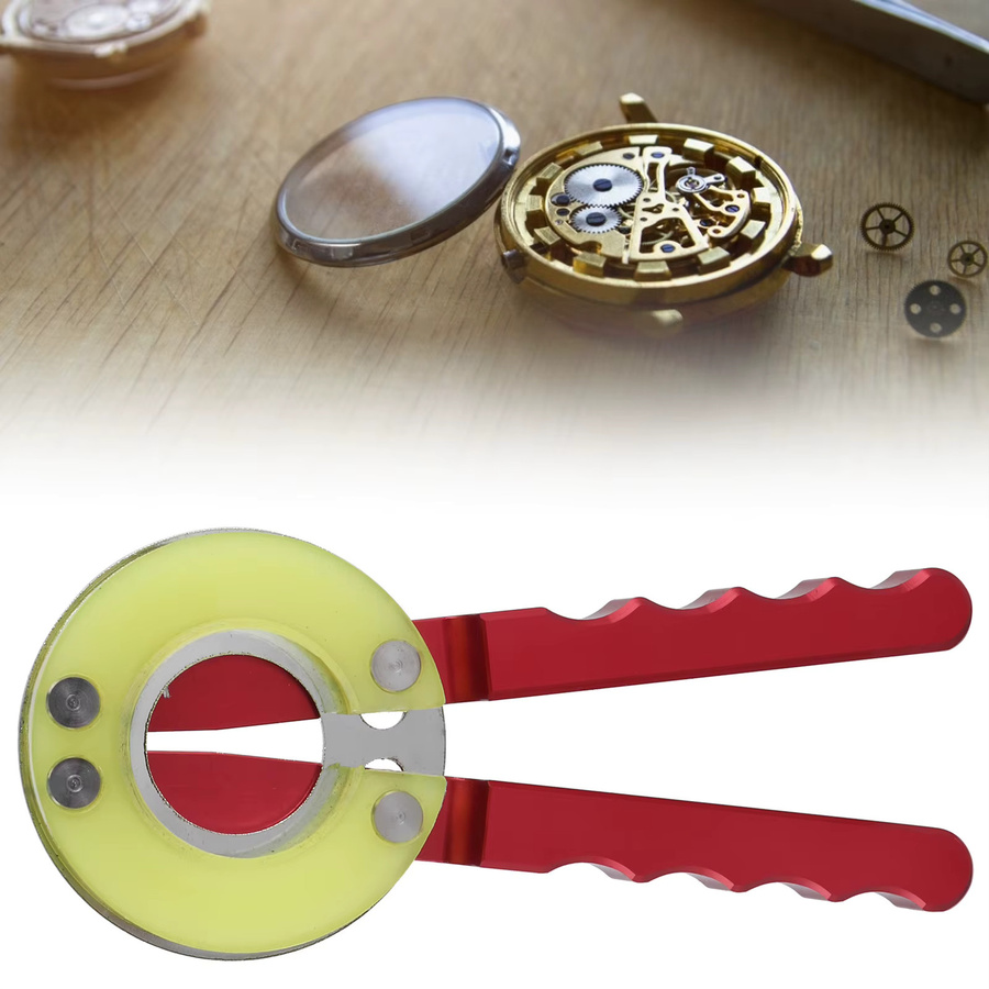 Qiilu Uhren Werkzeug Set, Lünettenöffner, Uhrmacher Reparatur Kit - Bild 4