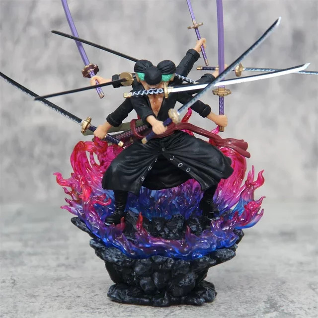 Bandai One Piece Zoro Asura Roronoa Zoro Actionfigur, ab 14 Jahren - Bild 1