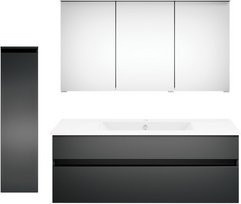 Get2You Badmöbel-Set twenty one, 4-teilig, grau, B/H/T: 122 x 1,5 x 51 cm - Bild 1