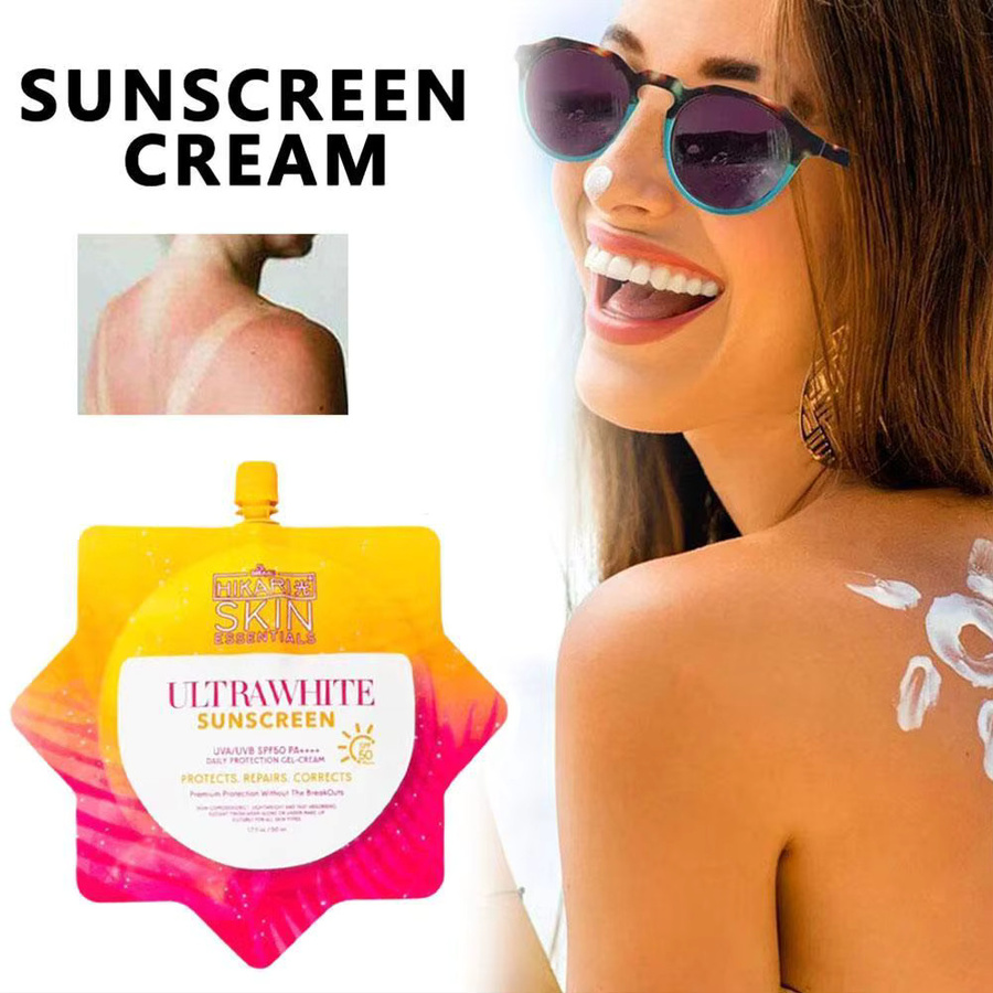 HIKARI SKIN Ultra White Sonnenschutz-Gel-Creme, LSF 50+, Unisex - Bild 2
