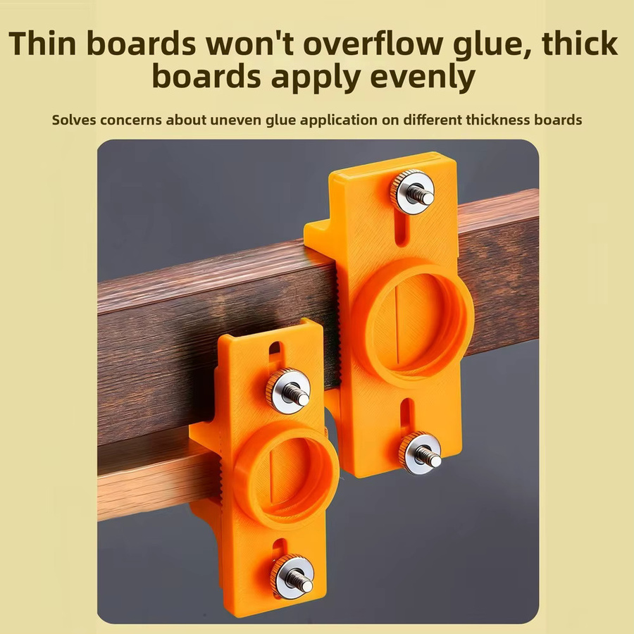 Vibratite Einstellbarer Kleber Applikator für Kantenumleimer in Orange, 10 mm bis 22 mm - Bild 2
