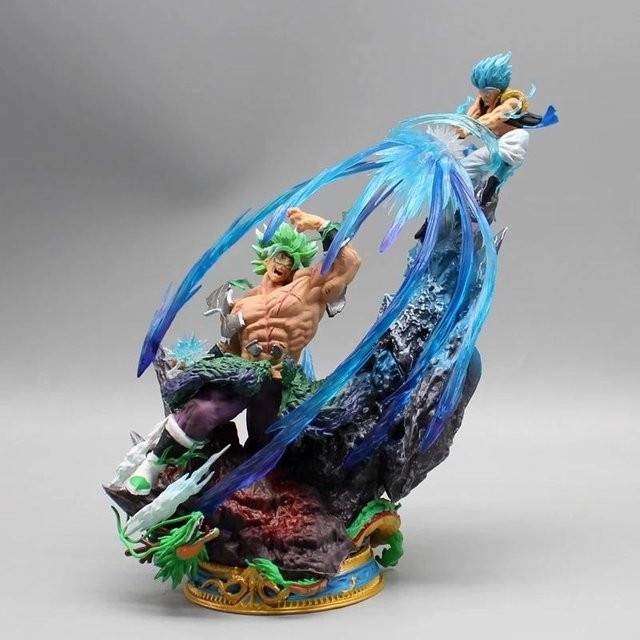 Dragon Ball Z Broly vs. Gogeta, Modell Statue, 20cm, grau, ab 14 Jahren - Bild 1