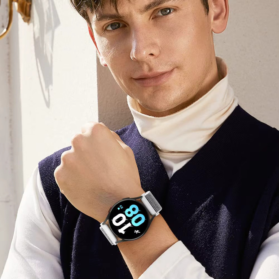 CMF Uhrenarmband Nylon-Sport-Loop, Schwarz, Unisex - Bild 4