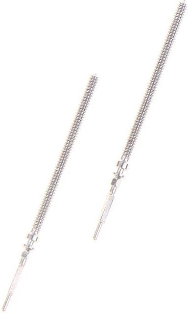 Sommer6 Uhrenschaft Metallkrone Kit, Silber, Unisex - Bild 1