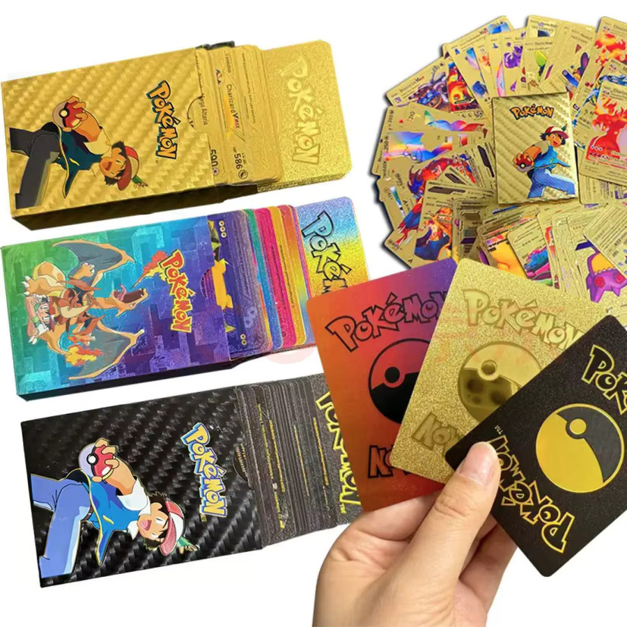 TAKARA TOMY Pokémon, Sammelkarten, Gold, Bunt / Mehrfarbig - Bild 3