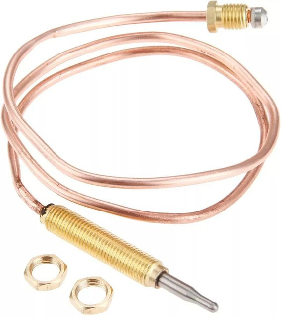 VIBRATITE Metall Gas Thermoelement für Kamin, Herd und Grill, Farbe: Silber, Anschluss: M8x1 - Bild 1