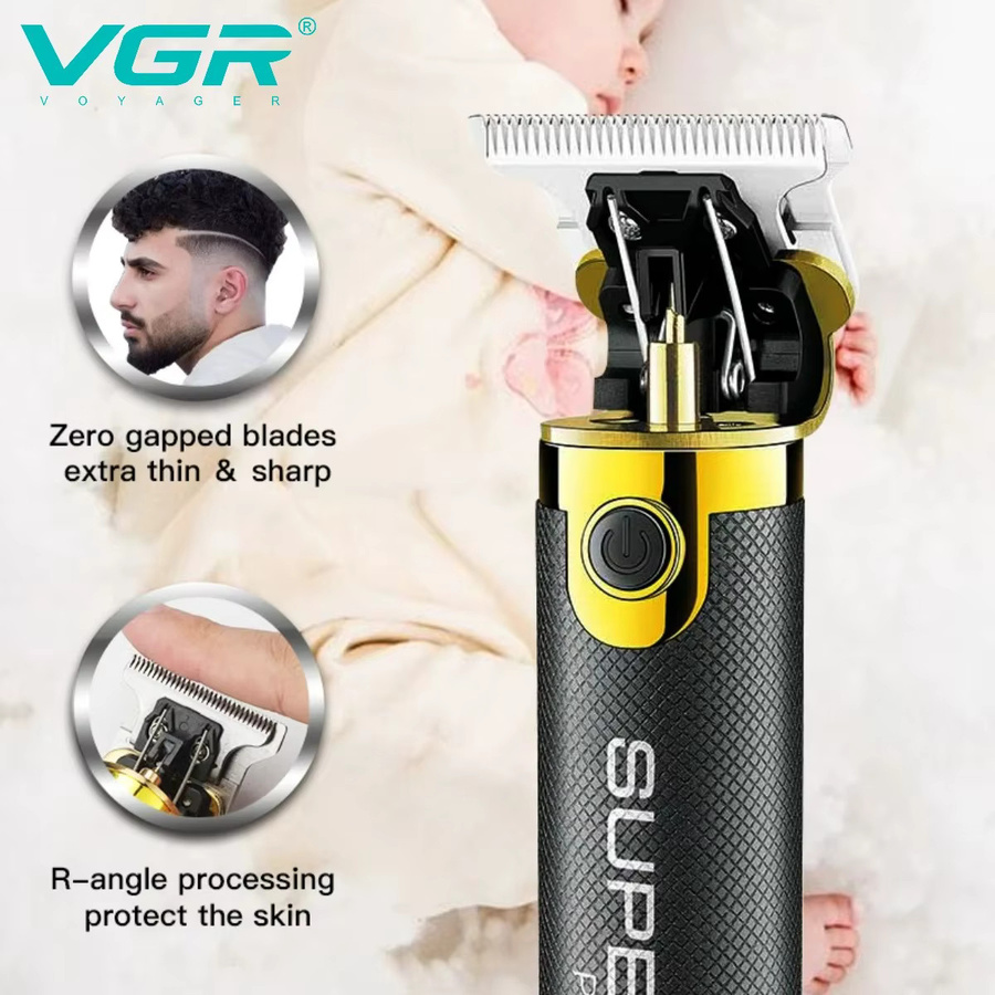VGR Barttrimmer V-082, Schwarz, Herren - Bild 3