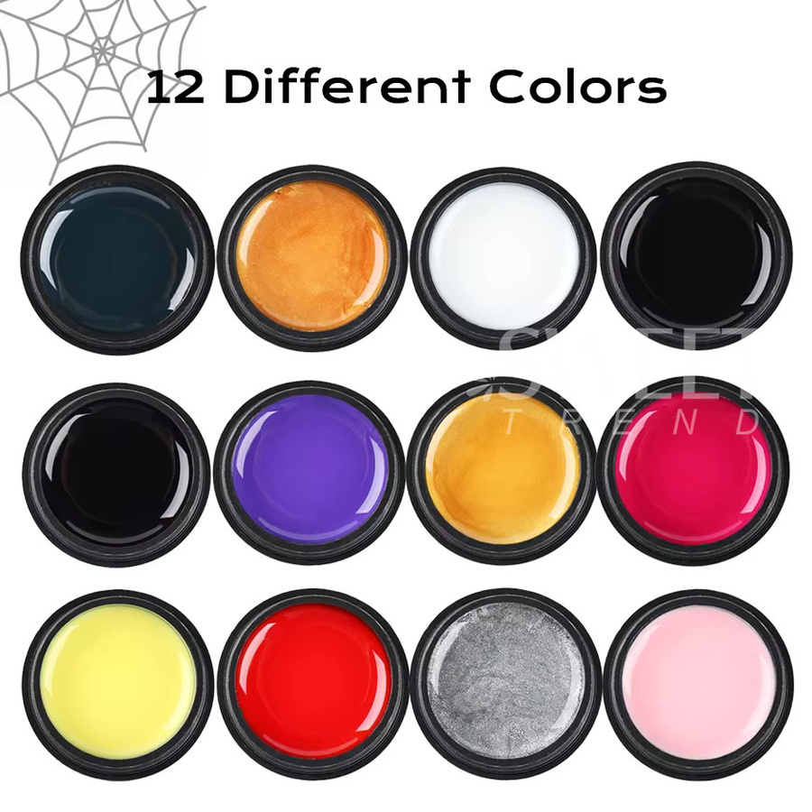 SWEET TREND Nail Art Design Gel, 12 x 5 ml, Glänzend, Unisex - Bild 2